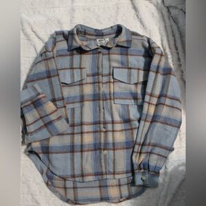 Ford Blue and Brown Plaid Jacket